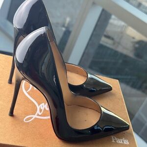 Christian Louboutin Black So Kate Stiletto Heels
